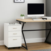 Dulapior pentru birou alb din MDF 40x44x65 cm Nadir Bizzotto